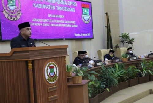 Permintaan Bupati Tangerang pada DPRD, Terkait Sampah, Bangunan, Modal dan Izin Usaha