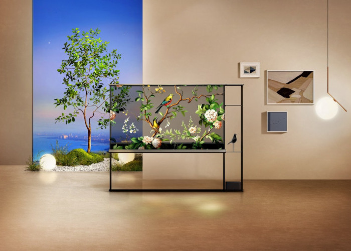 Canggih! LG Kenalkan TV OLED Transparan Nirkabel Pertama di Dunia dalam Ajang CES 2024