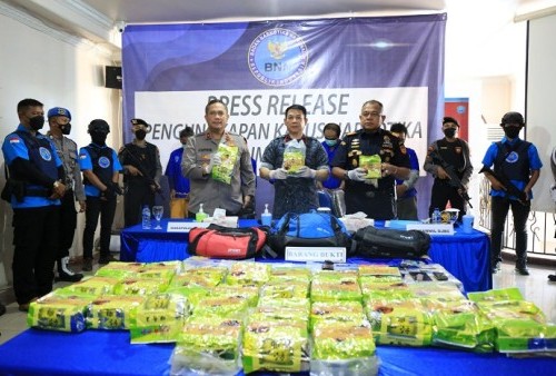 Bea Cukai dan BNN Sita Puluhan Kilogram Narkoba di Dua Wilayah