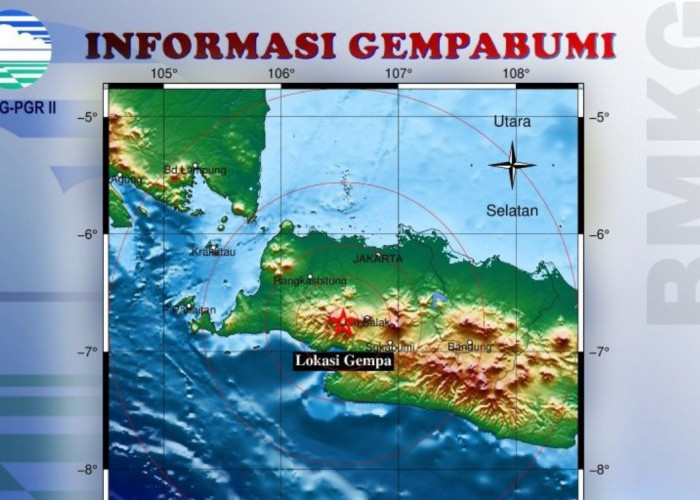 Gempa Tektonik 4,6 Magnitudo Guncang Sukabumi Pada Kamis Pagi, BPBD Belum Temukan Dampak Kerusakan