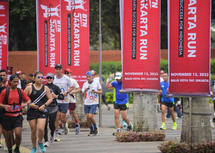 Pelari dari 21 Negara Meriahkan BTN Jakarta Run 2023