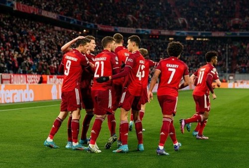 Liga Champions Bayern vs Salzburg 7 - 1: Die Roten Lolos ke Babak 8 Besar
