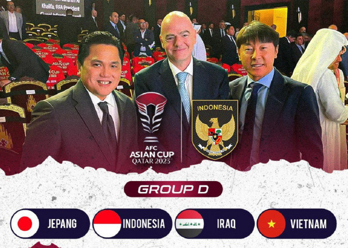 Piala Asia 2023: Timnas Segrup Sama Jepang, Irak, dan Vietnam, Erick Thohir: Semua Bisa Terjadi Dalam 90 Menit