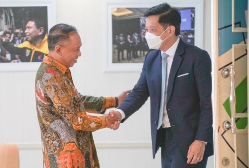 Terima Kunjungan Menteri Singapura, Menpora Bahas Kerja Sama