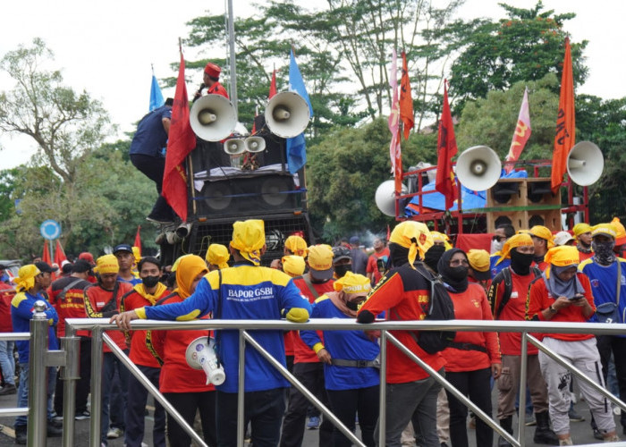 Jumlah Buruh Kabupaten Tangerang yang Ikut Aksi May Day Turun, Kapolres: Personel Tetap Disiagakan