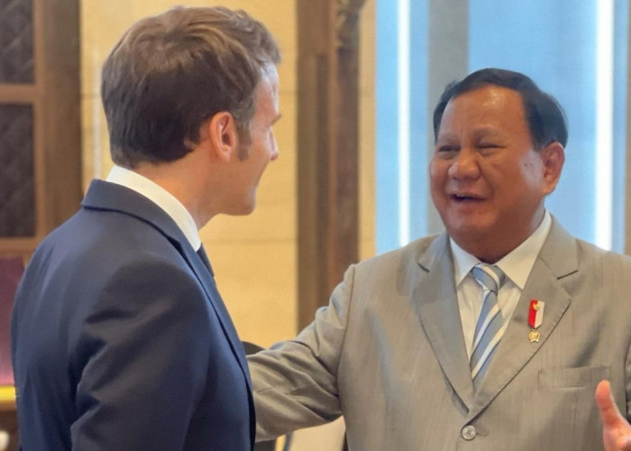 Begini Momen Akrab Emmanuel Macron dan Prabowo di KTT G20 Bali