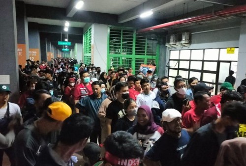 Ribuan Supporter Sudah Padati Stadion Patriot Chandrabaga, Kawal Timnas U-19 di Laga Penutup