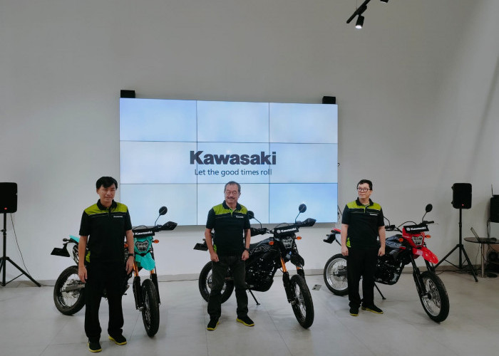 PT. Kawasaki Motor Indonesia Meluncurkan Varian New KLX150SM