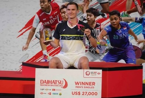 Bicara Target Indonesia Open 2022, Viktor Axelsen Jawab Begini