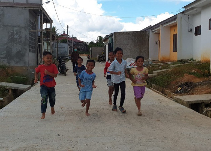 90 Rumah Subsidi di Perumahan Mentari Village Balikpapan Terima Bantuan PSU Rp 473,27 Juta