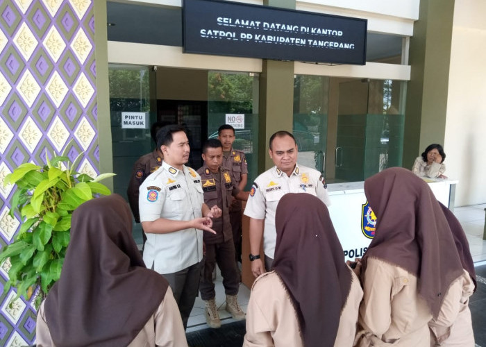 Bolos Sekolah, Belasan Pelajar di Kabupaten Tangerang Diamankan Petugas