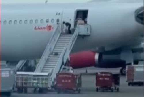 Geger! Video Petugas Kepergok Lempar Barang dari Atas Pesawat Viral di Medsos, Warganet: Pantas Paketan Sering Hancur