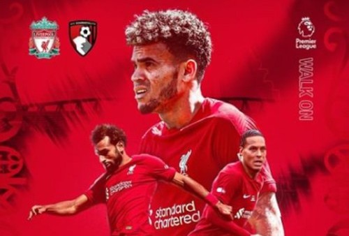 Link Live Streaming Liga Inggris 2022/2023: Liverpool vs Bournemouth