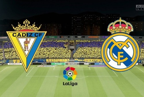 Link Live Streaming Liga Spanyol: Cadiz vs Real Madrid