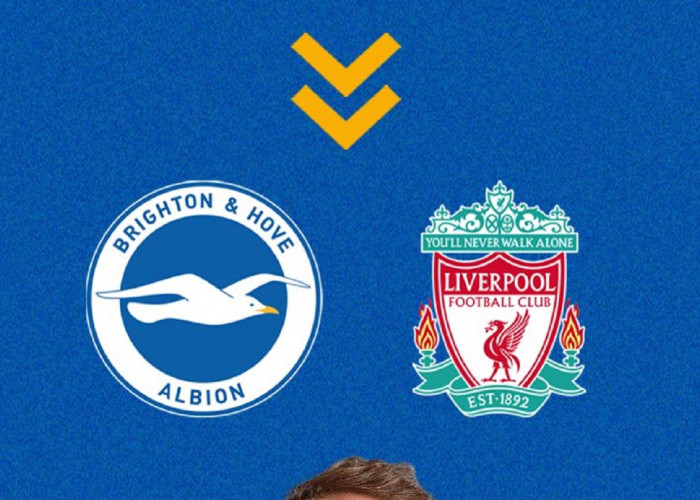 Link Live Streaming Piala FA 2022/2023: Brighton & Hove Albion vs Liverpool