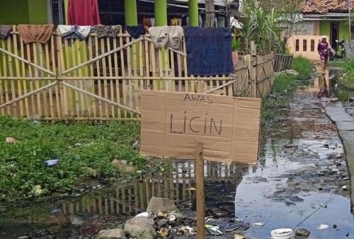 Tiga Bulan Dikepung Banjir, Warga Tanjung Pasir Ngaku Belum Terima Bantuan dari Pemkab Tangerang