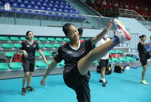 SEA Games 2021: Tak Gentar Lawan Pemain Senior Vietnam, Putri KW: Main Dengan Maksimal!