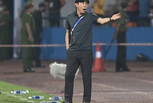 Timnas Kalah dari Vietnam, Pelatih Shin Tae-yong: Panitia SEA Games Tak Adil