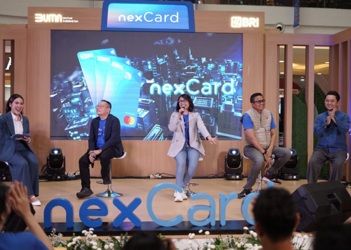 Luncurkan Kartu Kredit untuk Generasi Muda, Nex Card BRI Beri Kemudahan Bertransaksi