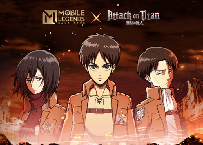 Kolaborasi Mobile Legends X Attack on Titan Rilis 23 Januari 2024, Ayo Dapatkan Skin Eren, Mikasa, dan Levi