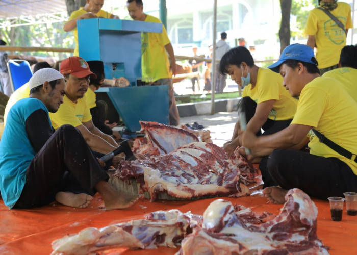 DKM Masjid Raya Al Azhom Tangerang Siapkan 2 Ribu Kupon Daging Kurban