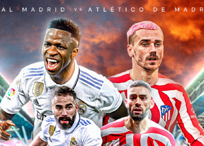 Link Live Streaming Liga Spanyol 2022/2023: Real Madrid vs Atletico Madrid
