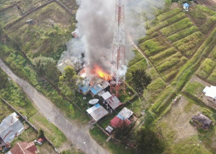 KKB Tembak Warga Penjaga Kios dan Bakar Bangunan di Ilaga Kabupaten Puncak Papua Tengah