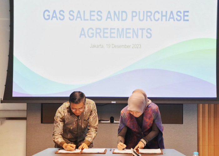 PGN Tandatangani 410 BBTUD Kontrak Gas Bumi dari Blok Corridor