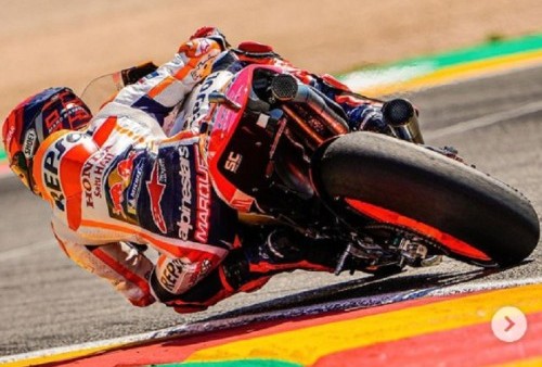 Marquez Ogah Pasang Target Terlalu Tinggi di GP Aragon: Bisa Balapan Tanpa Masalah Saja Sudah Bagus!
