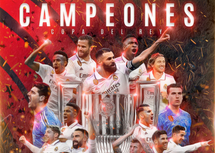 Real Madrid Resmi Juara Copa del Rey 2022/2023, Jadi Gelar Ke-20 Sejak 1905