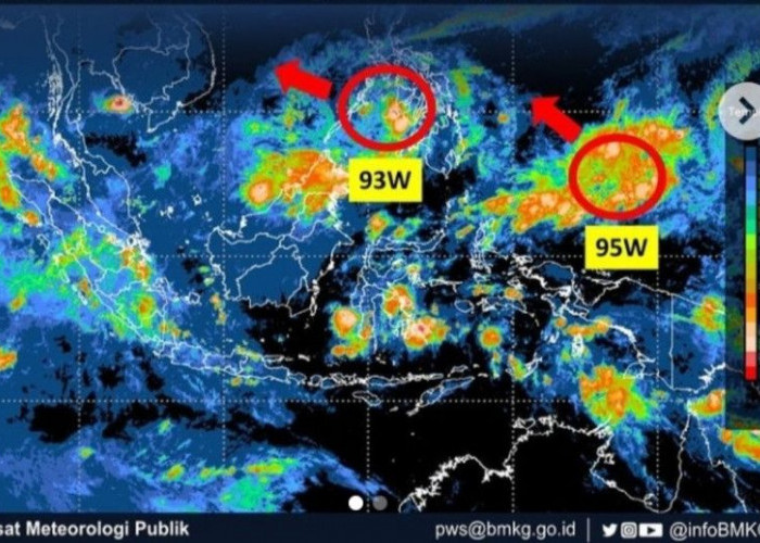 Waspada, 2 Bibit Siklon Tropis Dekati Indonesia, Ini Potensi yang Bakal Terjadi  