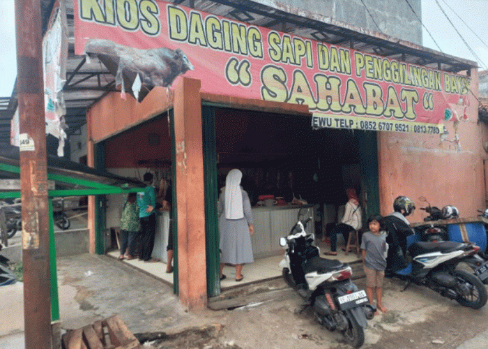 Harga Daging Sapi di Pasar Induk Pringsewu Mulai Turun
