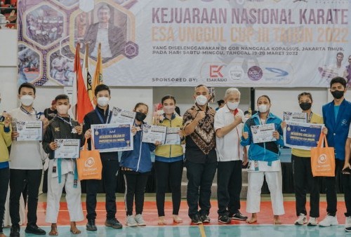 Universitas Esa Unggul Sukses Menggelar Kejuaraan Karate Tingkat Nasional